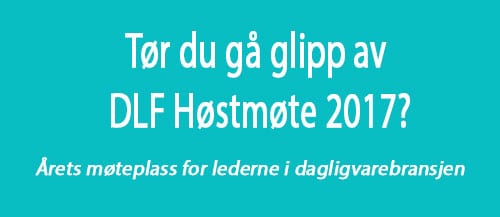 DLF Høstmøte påmeldingsfrist