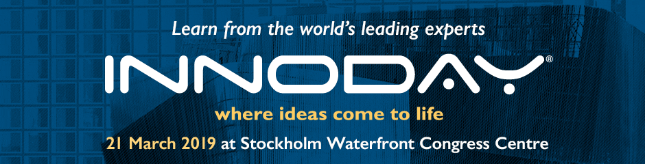 Innoday i Stockholm 15. mars 2018 - årets møteplass i Stockholm